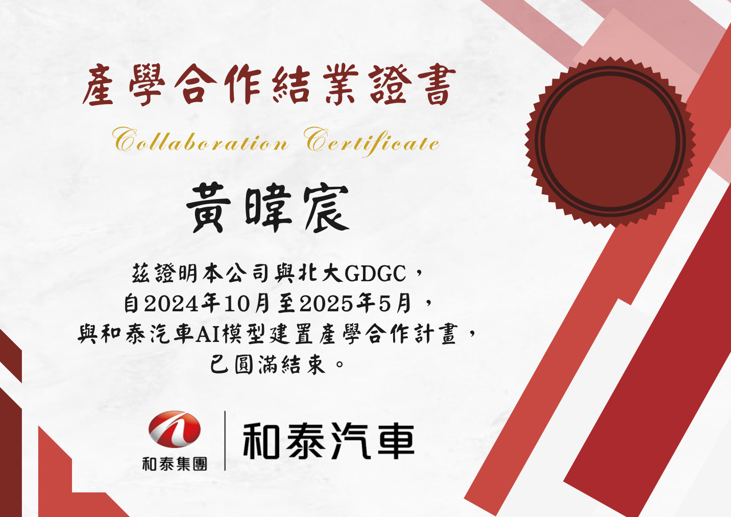 Certificate preview